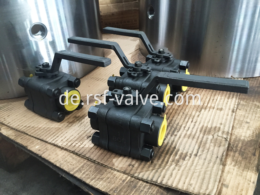 Floating Ball Valve 3pcs Body Class800 1